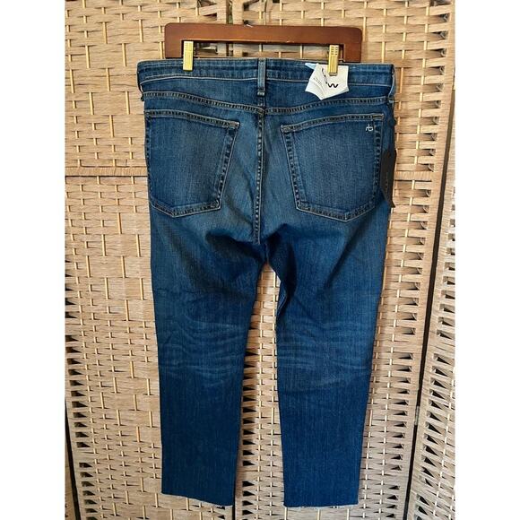 NWT Rag & Bone Original Boyfriend Jean, Low Rise Slim Boyfriend Size 32 - Picture 2 of 6